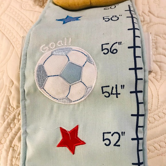Stephan Baby Plush Sports Growth Chart - Baseball Mitt NWT - Picture 9 of 11